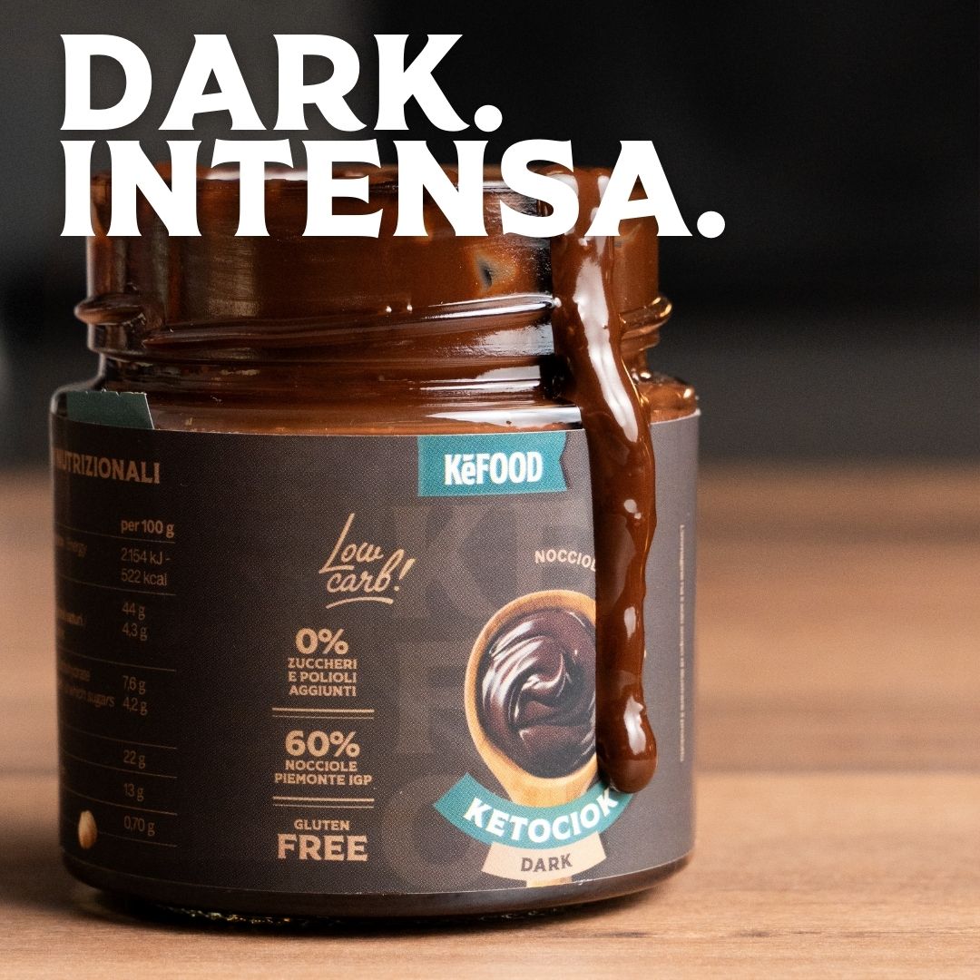 KETOCIOK DARK 250G CREMA SPALMABILE NOCCIOLE IGP SENZA DOLCIFICANTI